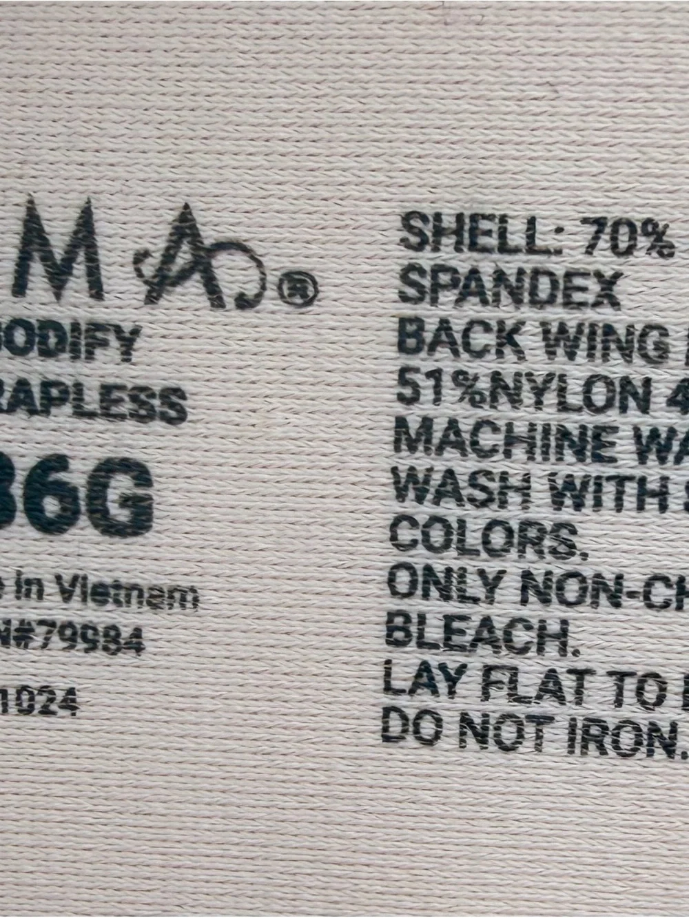 Soma strapless seamless